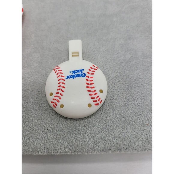 2000 Vintage Premium Cracker Jack Prize Baseball Whistle Toy W/original Packagin - Picture 5 of 13